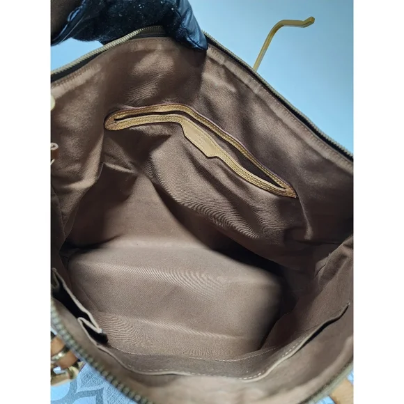 LOUIS VUITTON Monogram Palermo GM Shoulder Bag Brown/Beige - Picture 16 of 16